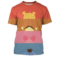 Load image into Gallery viewer, PLstar Cosmos 2019 Fashion Men hoodies Cute Winnie the Pooh Full Printed 3d Hooded Sweatshirt Unisex streetwear sudadera hombre