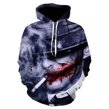 Load image into Gallery viewer, PLstar Cosmos Drop Shipping Funny Vendetta Mask Hacker Image 3d Printed Hoodie For Women Men Hoodies/Sweatshirt Clown