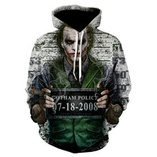 Load image into Gallery viewer, PLstar Cosmos Drop Shipping Funny Vendetta Mask Hacker Image 3d Printed Hoodie For Women Men Hoodies/Sweatshirt Clown