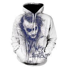 Load image into Gallery viewer, PLstar Cosmos Drop Shipping Funny Vendetta Mask Hacker Image 3d Printed Hoodie For Women Men Hoodies/Sweatshirt Clown