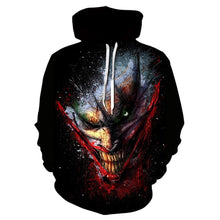 Load image into Gallery viewer, PLstar Cosmos Drop Shipping Funny Vendetta Mask Hacker Image 3d Printed Hoodie For Women Men Hoodies/Sweatshirt Clown