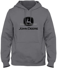Load image into Gallery viewer, Cool Casual Sleeves Cotton Fashion John Deree Farm Equiment High Quality Logo White Hoodies & Sweatshirts