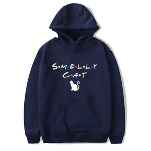 2020 Fashion Cat Hoodie  Women Tv Show Smelly Cat Printed Sweatshirts Spring Autumnr Funny Hoodie Mens Female Top Tee Friends