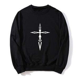 Fate/Zero Emiya Kiritsugu Print Hoodies Men/Women Hooded Sweatshirts Harajuku Hoodies Sweatshirt  Japanese Streetwear Hoodie