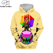 Load image into Gallery viewer, New Rapper Tekashi69 6ix9ine Tekashi 69 3D Print Women/men Hoodies Sweatshirts Harajuku Casual Pullover Hooded Jacket Clothes-1
