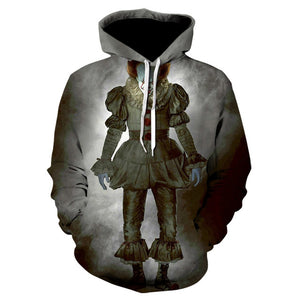 PLstar Cosmos Drop Shipping Funny Vendetta Mask Hacker Image 3d Printed Hoodie For Women Men  Hoodies/Sweatshirt Clown