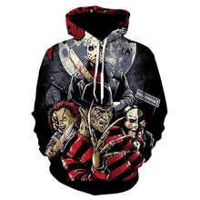 Load image into Gallery viewer, PLstar Cosmos Drop Shipping Funny Vendetta Mask Hacker Image 3d Printed Hoodie For Women Men  Hoodies/Sweatshirt Clown
