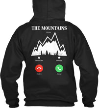 Load image into Gallery viewer, THE MOUNTAINS ARE CALLING 02 Streetwear men women Hoodies Sweatshirts
