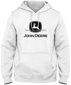 Cool Casual Sleeves Cotton Fashion John Deree Farm Equiment High Quality Logo White Hoodies & Sweatshirts