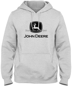 Cool Casual Sleeves Cotton Fashion John Deree Farm Equiment High Quality Logo White Hoodies & Sweatshirts