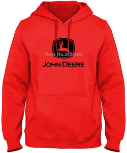 Cool Casual Sleeves Cotton Fashion John Deree Farm Equiment High Quality Logo White Hoodies & Sweatshirts