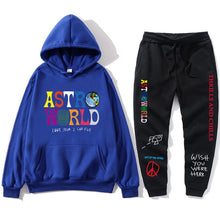 Load image into Gallery viewer, TRAVIS SCOTT ASTROWORLD hope you are here HOODIES fashion letters ASTROWORLD HOODIE streetwear + pants men&#39;s pullover sweatshirt
